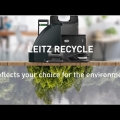 Video: Pořadač pákový A4 Leitz Recycle 180 stupňů, 8 cm, žlutý
