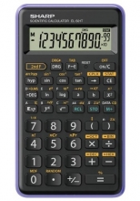 Kalkulačka Sharp EL-501T, vědecká, černá/fialová