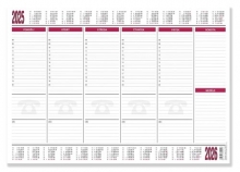 Mapa plánovací A3 na stůl 2025 - 2026