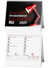 Kalendář stolní, Pracovní čtrnáctidenní 2025