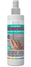 Dezinfekce na ruce a povrchy Lavon, bezoplachová, 200 ml