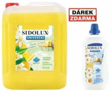 Prostředek čisticí Sidolux 5 l, Fresh Lemon, 2 ks - Akce