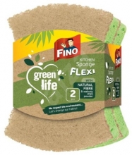 Houbička na nádobí Fino green life flexi, 2 ks