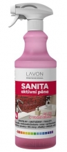 Prostředek čisticí Lavon professional Sanita akt. pěna, 1 l