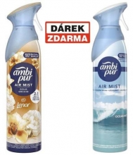 Osvěžovač vzduchu Ambi Pur 185 ml, Gold Orchid, 4 ks - Akce