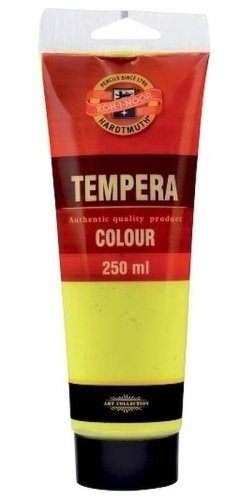 Barva temperová Koh-i-noor, 250 ml, světlá žlutá