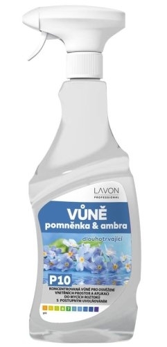 LAVON osvěžovač vzduchu pomněnka & ambra rozpračovač, 500 ml